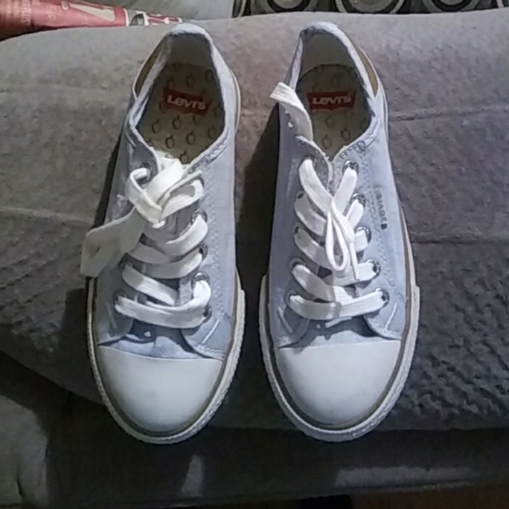 Girls levi canvas shoes